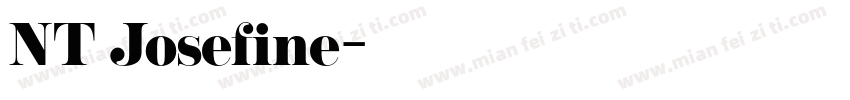 NT Josefine字体转换
